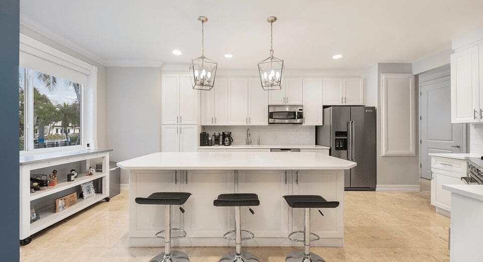 Bright Transitional Kitchen Remodel by Maslar Design & Build project photo